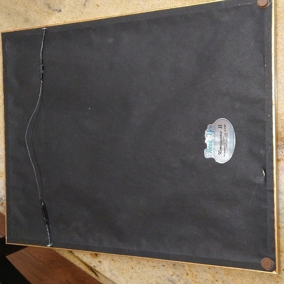 Vintage 1970s Japanese hand-painted on silk tiger signed 12 x 15" - Picture 7 of 8